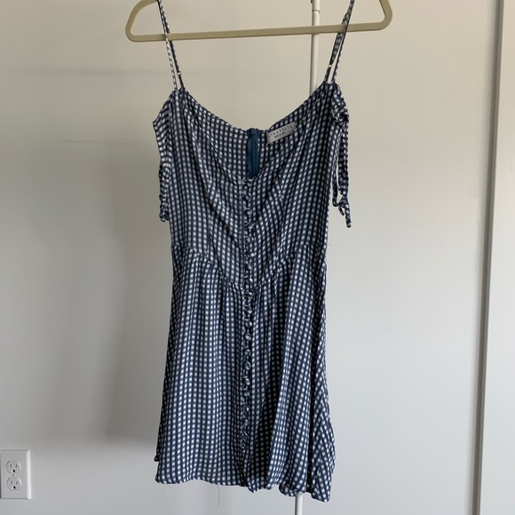 Flynn Skye Bodhi Mini in Gingham Blues - Picture 2 of 4